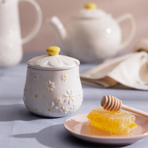 Price & Kensington Daisy Honey Pot and Drizzler 450ml
