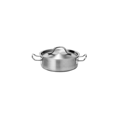 Force Low Casserole with Lid 180x65mm, 1.6Lt