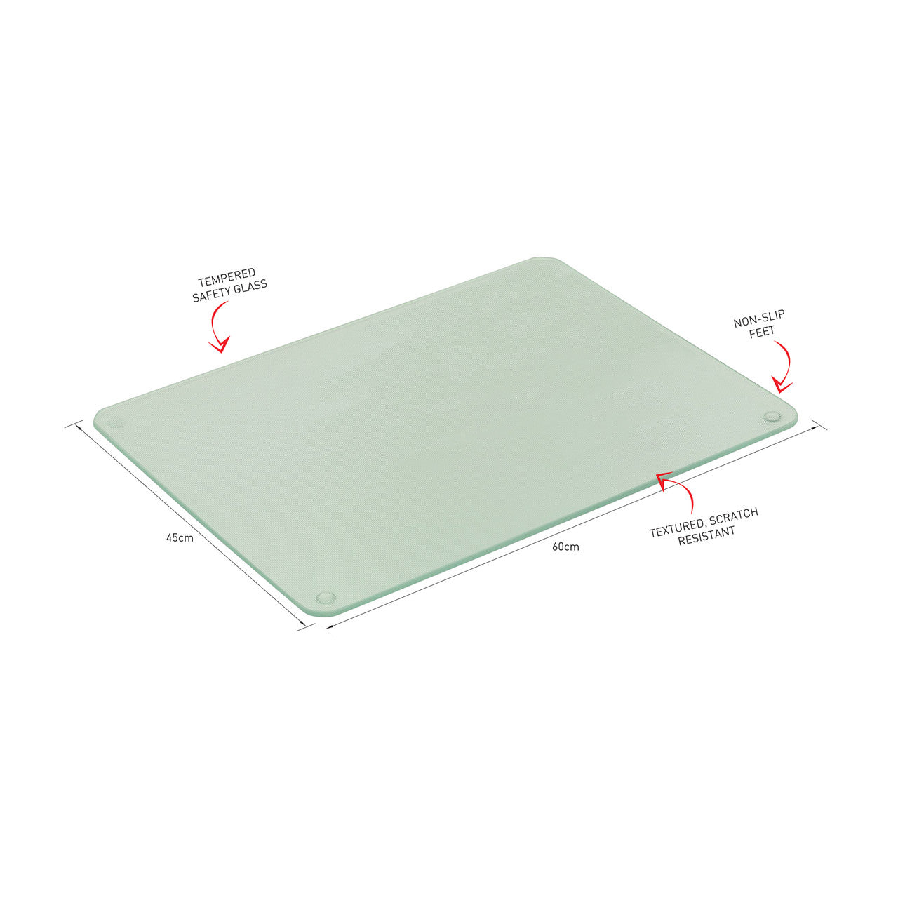 Tempered Glass Surface Protector - Textured
