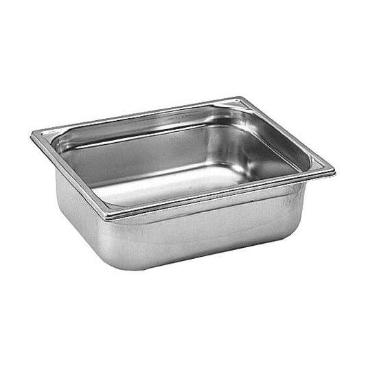 Matfer Bourgeat Stainless Steel 1/2 GN Pan - 65mm - Kitchenly