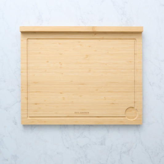 Peer Sorensen Counter Edge Bamboo Cutting Board with Juice Groove Reversible 50x40cm