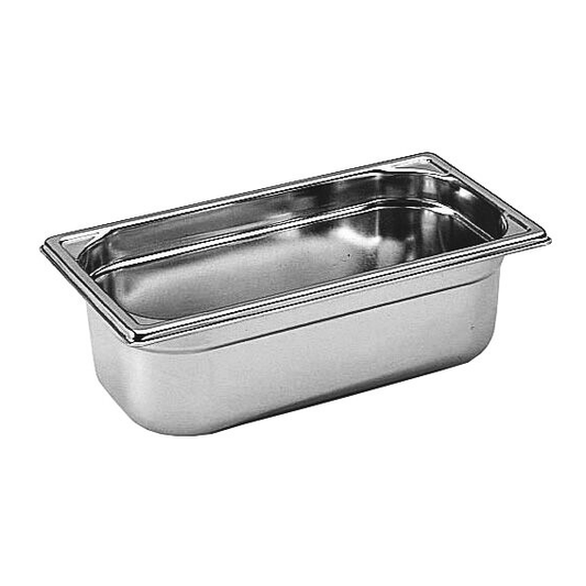 Matfer Bourgeat Stainless Steel 1/3 GN Pan - 200mm - Kitchenly
