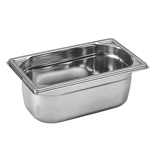 Matfer Bourgeat Stainless Steel 1/4 GN Pan - 65mm - Kitchenly