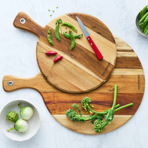 Peer Sorensen Round Serving Board with Handle 42×30.5×1.2cm