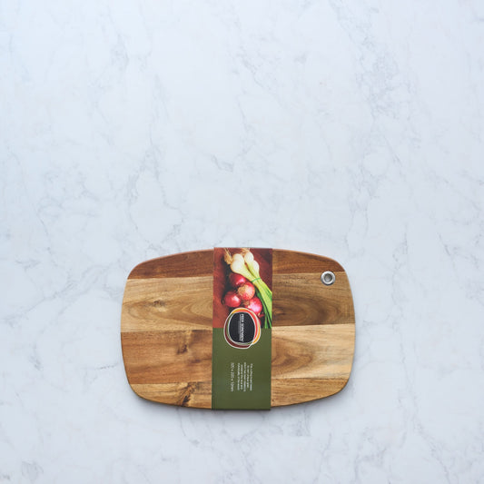 Peer Sorensen Acacia Slim Line Curved Chopping Board 32x22x1.2cm