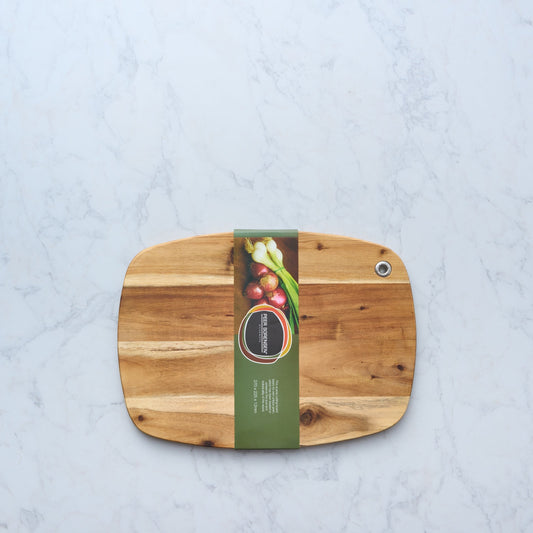 Peer Sorensen Acacia Slim Line Curved Chopping Board 37x27x1.2cm