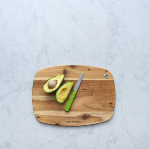 Peer Sorensen Acacia Slim Line Curved Chopping Board 37x27x1.2cm
