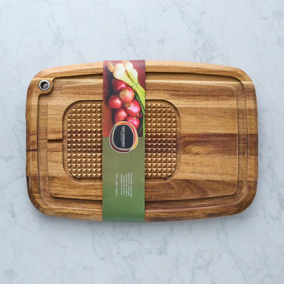 Peer Sorensen Acacia Long Grain Reversible Chopping Board 56x39x3.8cm