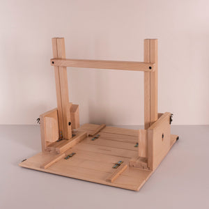 Peer Sorensen Beechwood 2-in-1 Picnic Caddy and Table 45x40x26cm