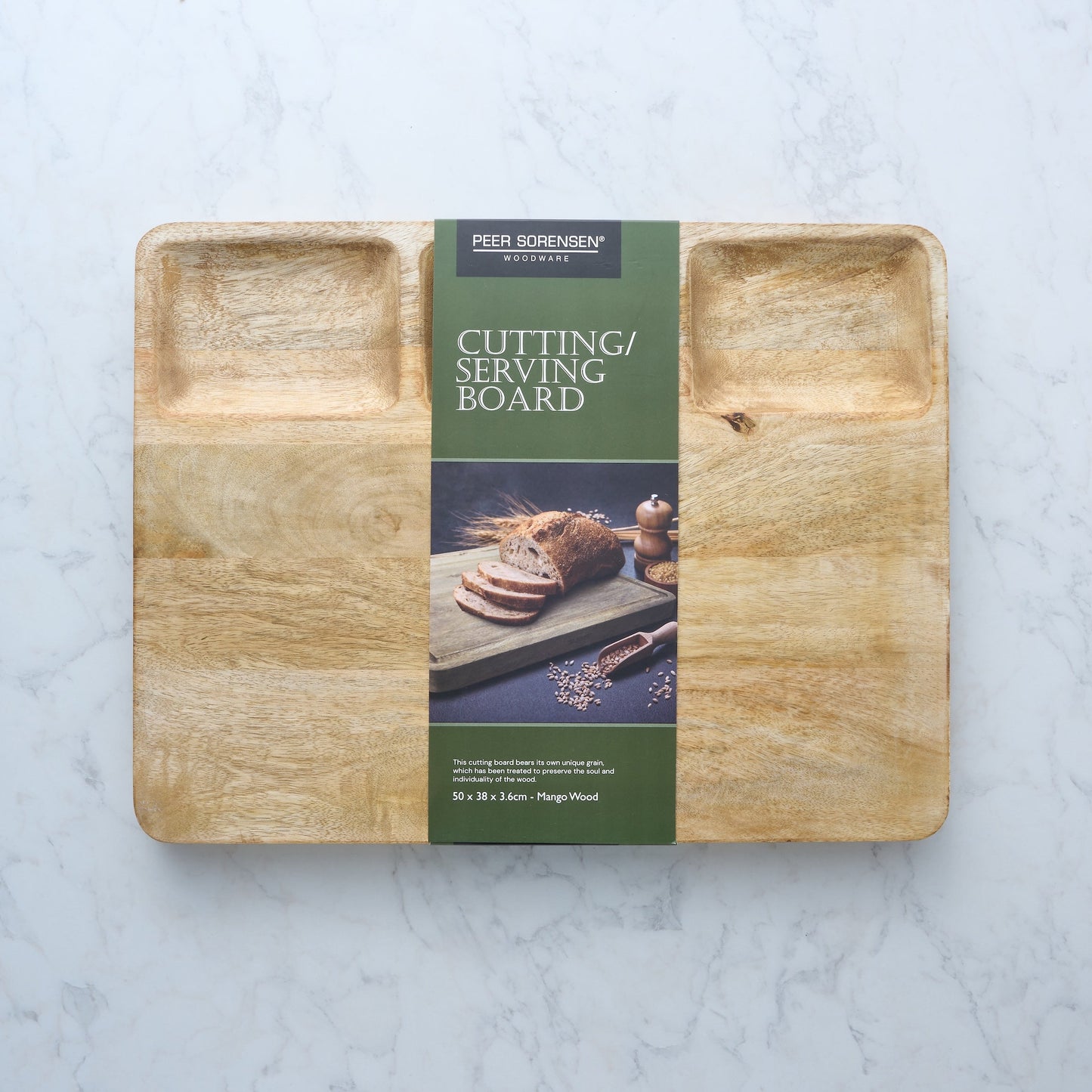 Peer Sorensen Mangowood Cutting and Presentation Board 50.38×3.6cm