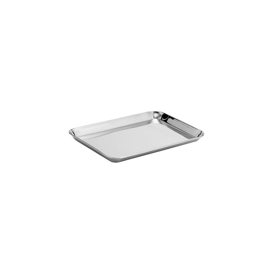 Chef Inox Rectangular Tray Stainless Steel 300x210mm - Kitchenly