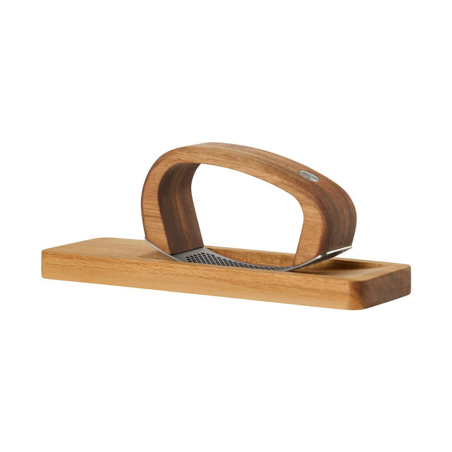 Adhoc Roccaalio Garlic Press With Chopping Board