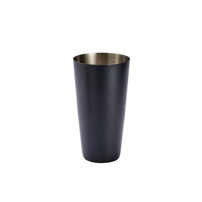 Chef Inox Stainless Steel Boston Tin - Black Powder Coated, 900ml