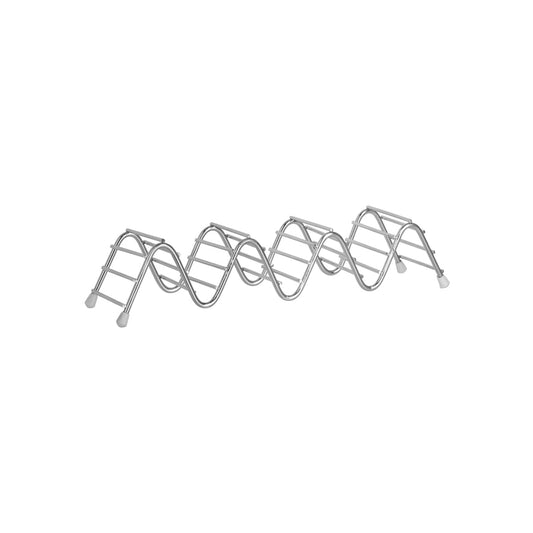 Chef Inox Coney Island 3 Comp Wire Taco Holder/Stand 240x60x50mm - Kitchenly