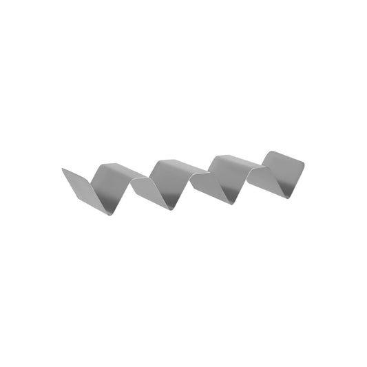 Chef Inox Coney Island 3 4 Taco Holder Stainless Steel 230x85x37mm - Kitchenly
