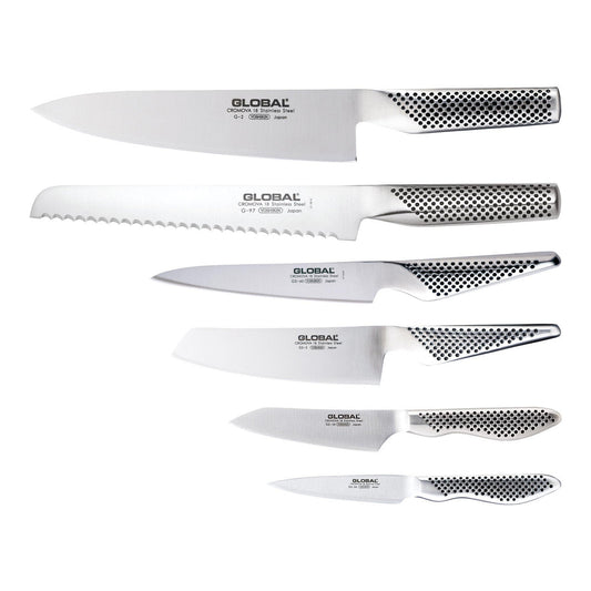 Kyoto 7 Piece Knife Block Set, Bamboo