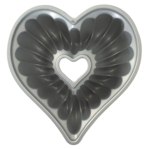 Elegant Heart Bundt Pan 28 x 26.5 x 10cm