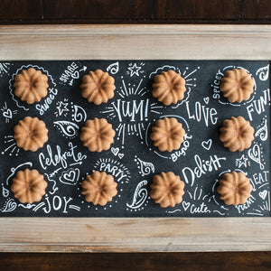 Mini Bundt Cupcake Pan 24 x 33 x 3cm