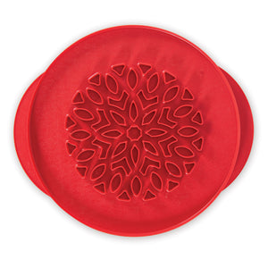 Hearts And Lattice Pie Top Cutter 31.5 x 36 x 2cm