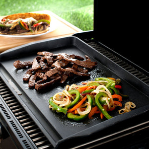Double Backsplash Griddle 51 x 30.5 x 5cm