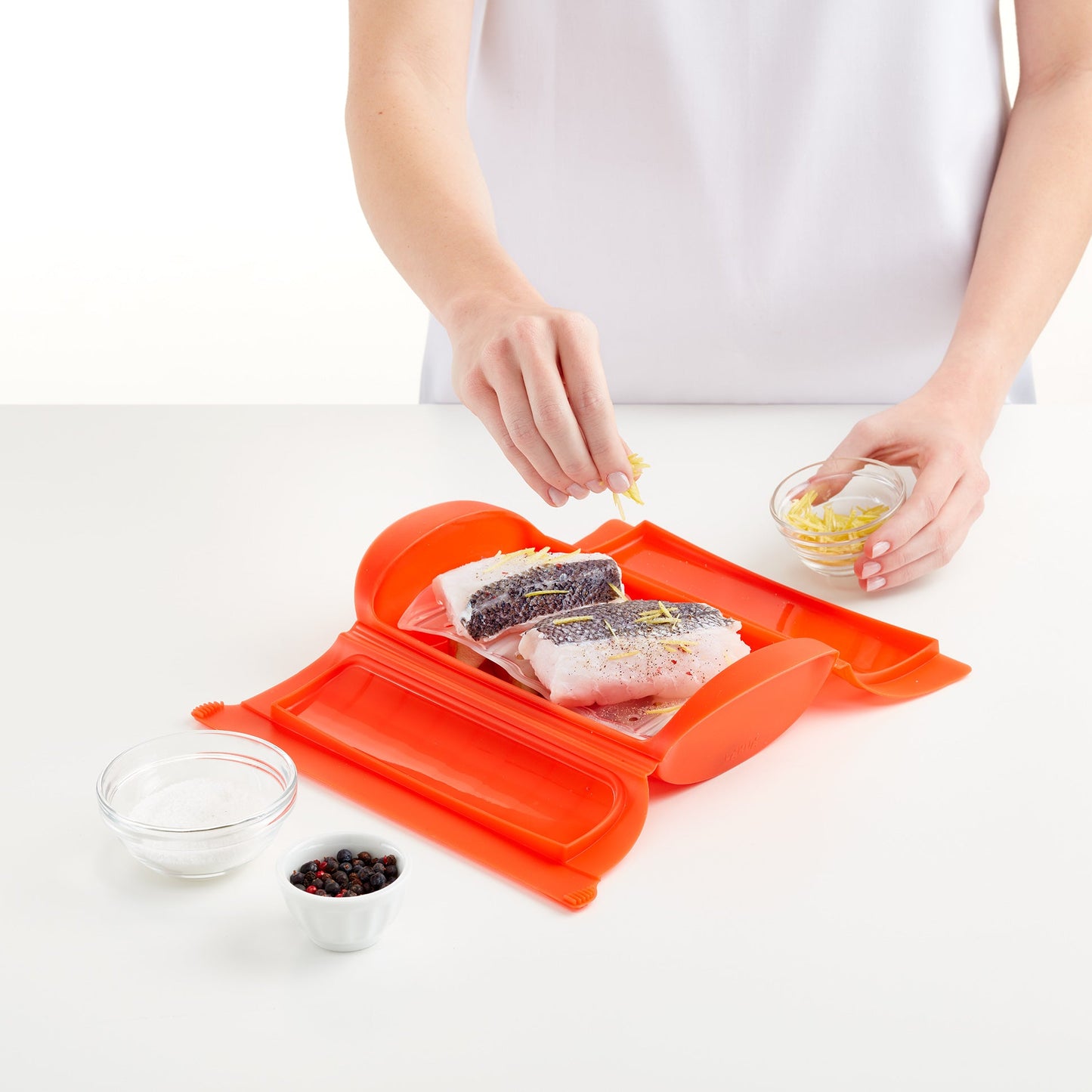 Lekue - Steam Case with Tray 650ml