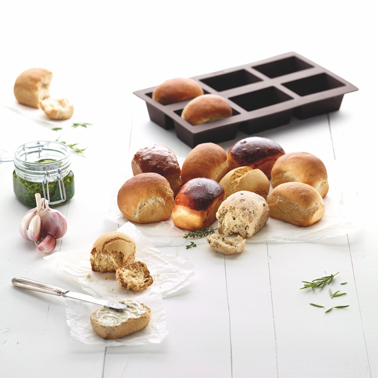 Lekue - Mini Bread Mould 6 Cup
