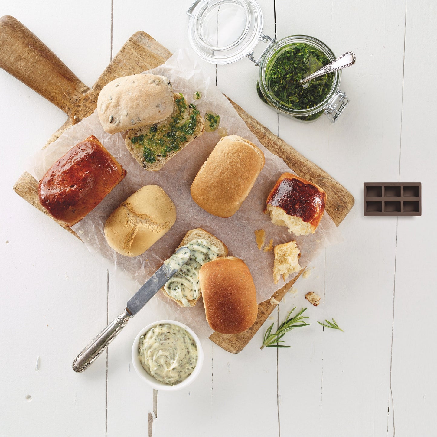 Lekue - Mini Bread Mould 6 Cup