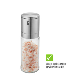 Salt or pepper mill LAMOLA, 2 pieces