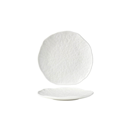 Tablekraft Fusion Lotus Coupe Plate - 203mm, White, Box of 6