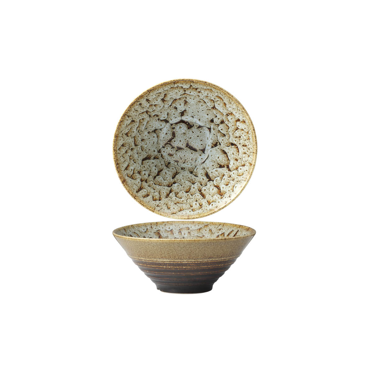 Tablekraft Fusion Ramen Bowl - 203mm, Patina, Box of 6