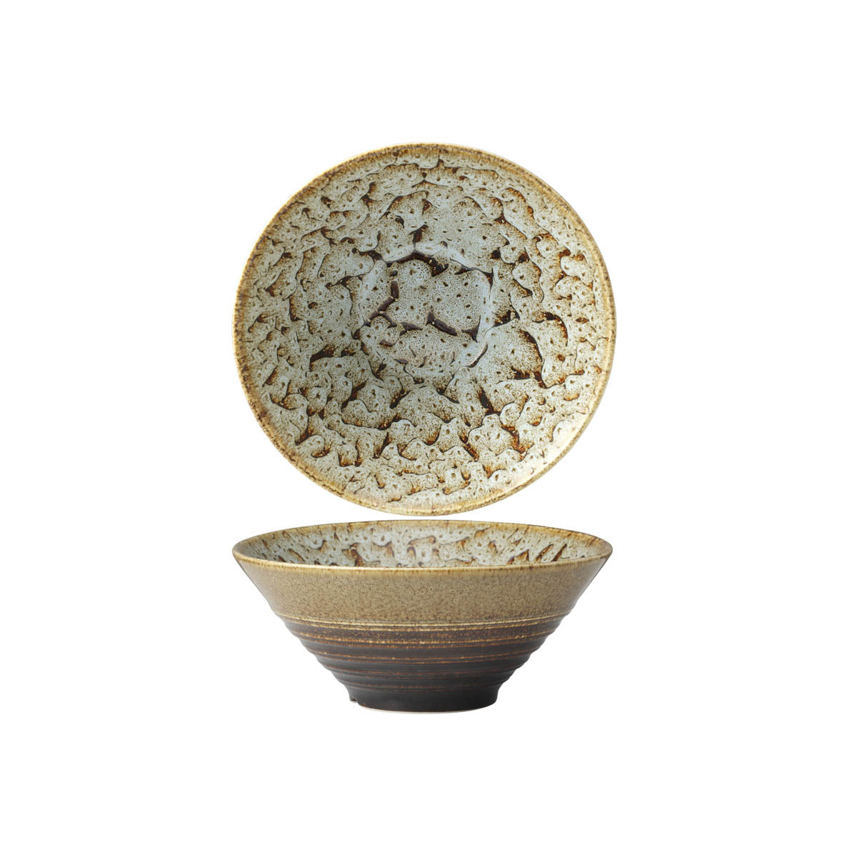 Tablekraft Fusion Ramen Bowl - 232mm, Patina , Box of 3