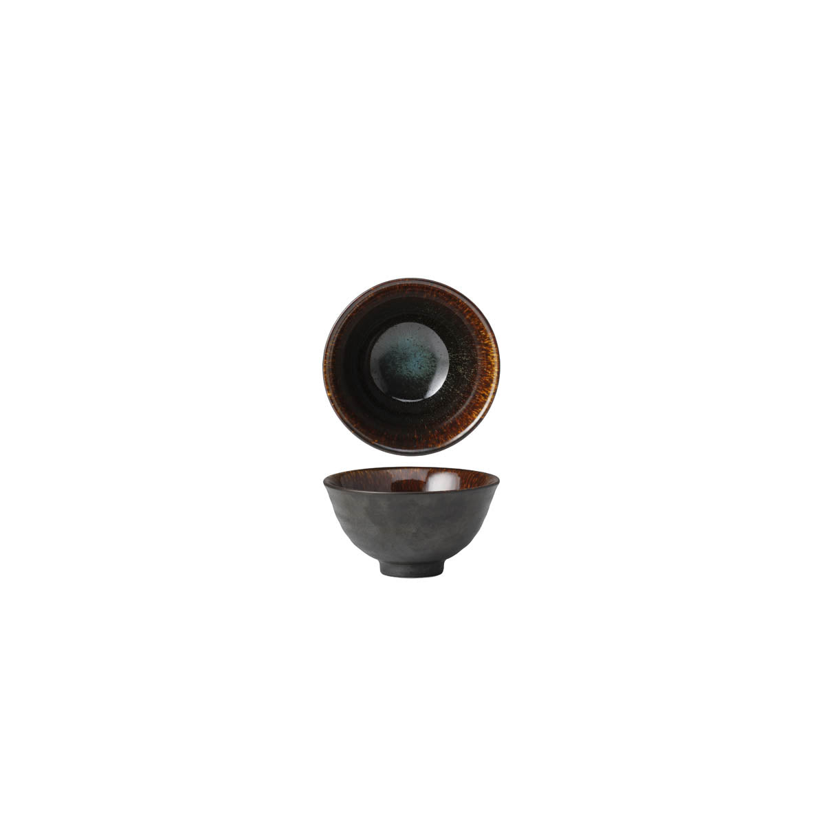 Tablekraft Fusion Rice Bowl - 121x65mm, Patina, Box of 6