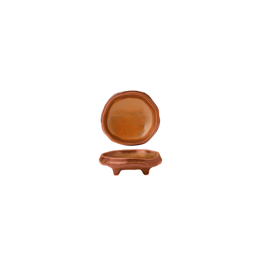 Tablekraft Fusion Footed Bowl - 135x35mm, Sienna , Box of 5