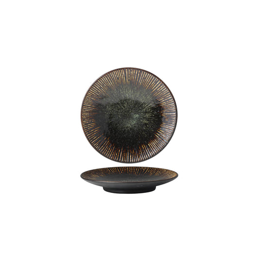 Tablekraft Fusion Deep Plate - 207mm, Patina, Box of 6