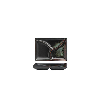 Tablekraft Fusion 3 Compartment Dip Dish 180x130mm, Patina, Box of 6
