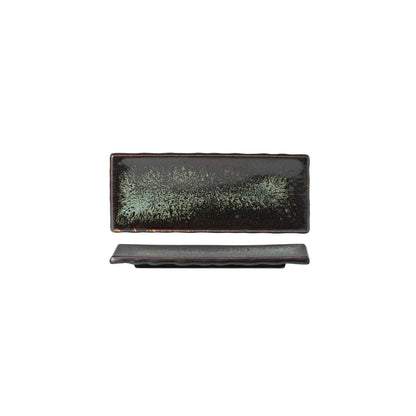 Tablekraft Fusion Sushi Plate - 230x93mm, Patina, Box of 6