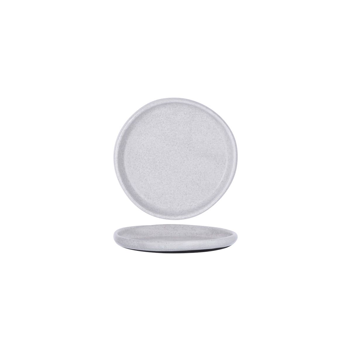 Tablekraft Naturals Ash Grey Round Plate 205x21mm (Box of 5) - Kitchenly