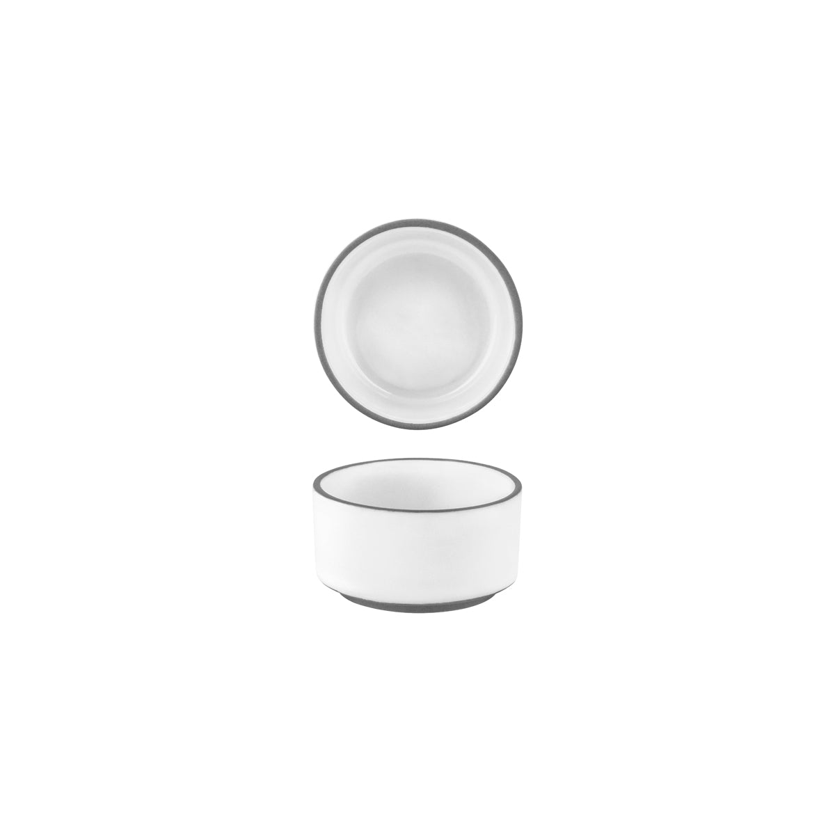 Tablekraft Urban Muse White Sauce Dish - 67mm, Box of 8