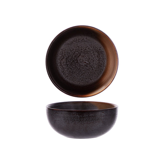 Tablekraft Urban Coffee Dust Round Deep Bowl - 153x66mm, 770ml , Box of 4