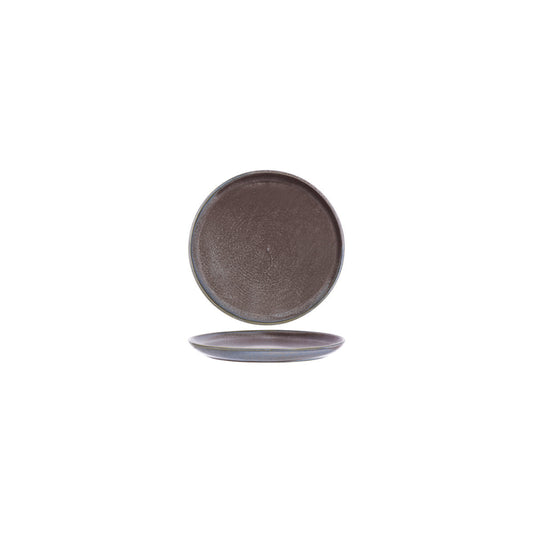 Tablekraft Urban Greystone Blue Round Coupe Plate 160x23mm (Box of 6) - Kitchenly