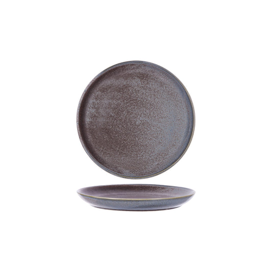 Tablekraft Urban Greystone Blue Round Coupe Plate 203x23mm (Box of 6) - Kitchenly