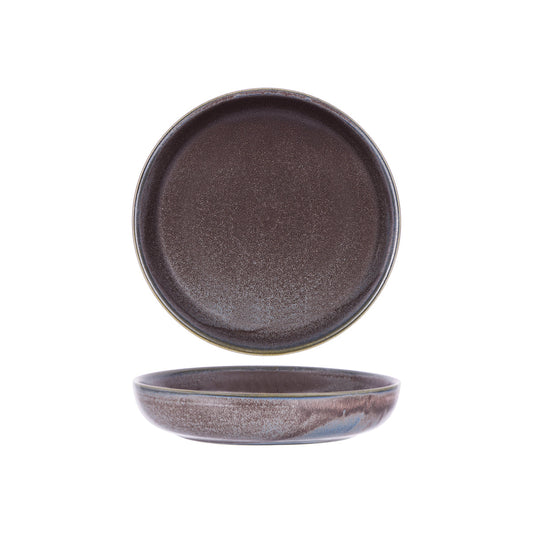 Tablekraft Urban Greystone Blue Round Flared Bowl 210x45mm (Box of 6) - Kitchenly