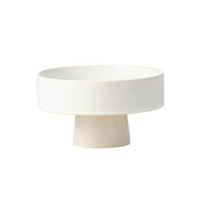Tablekraft Urban Serve Pedestal Deep Plate - 200x115mm, White