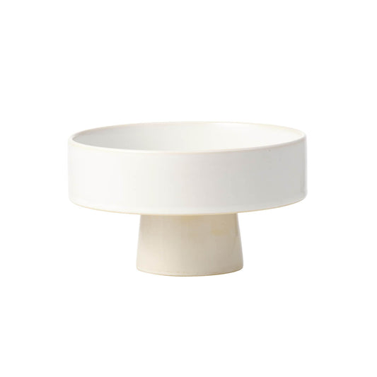 Tablekraft Urban Serve Pedestal Deep Plate - 200x115mm, White