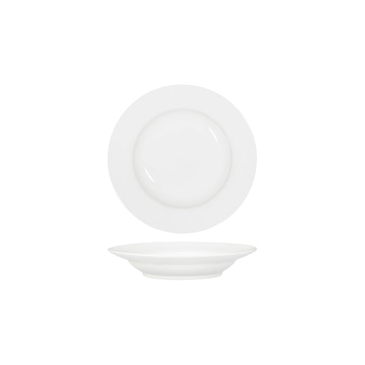 Tablekraft Core White Pasta/Soup Bowl Deep 225x45mm Rim Shape (Box of 6) - Kitchenly