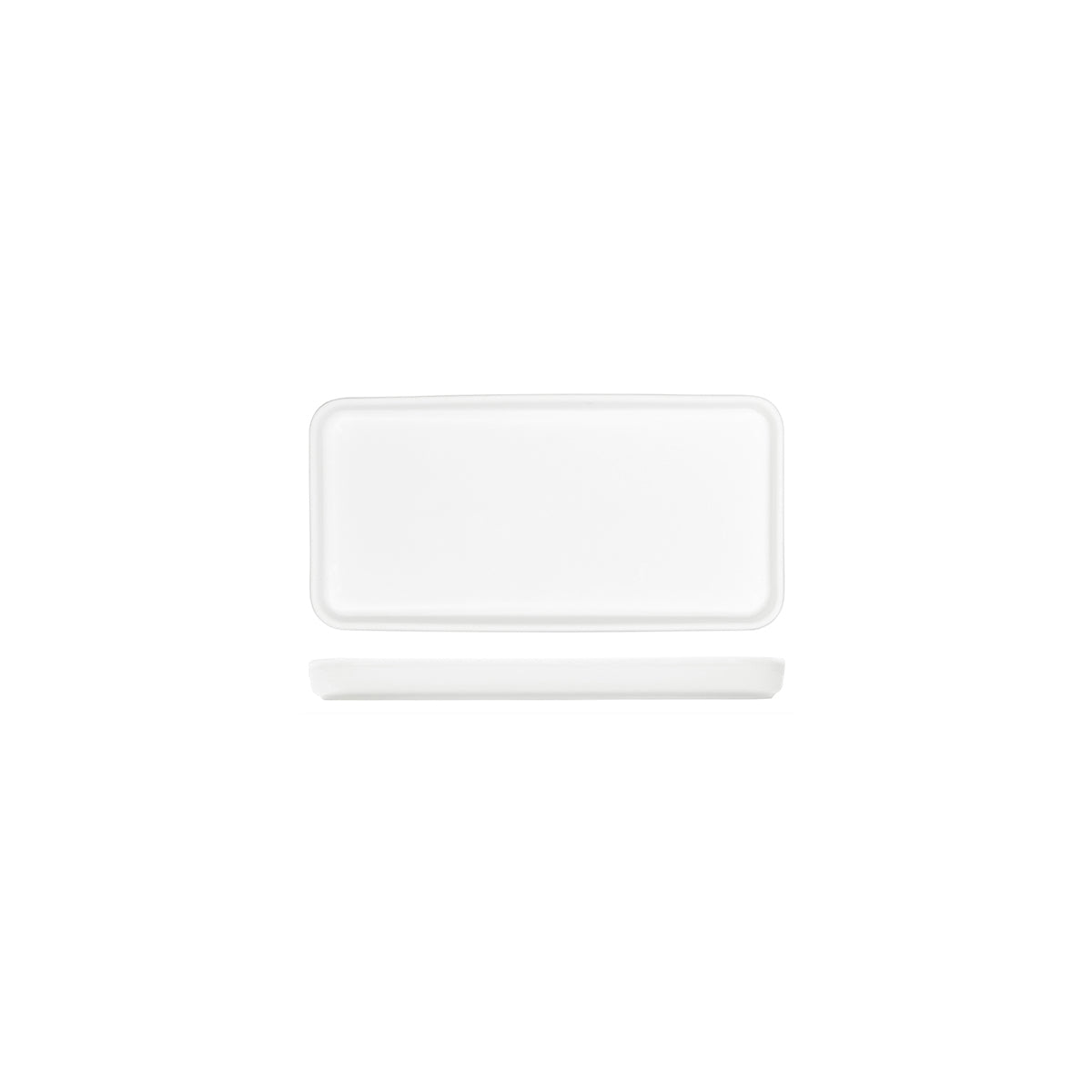 Tablekraft Core White Rectangular Dish 250x125x22mm (Box of 6) - Kitchenly