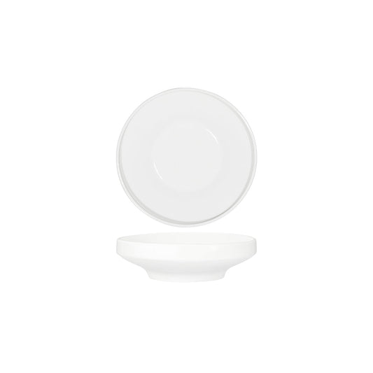 Tablekraft Core White Round Bowl Footed 210x62mm (Box of 3) - Kitchenly