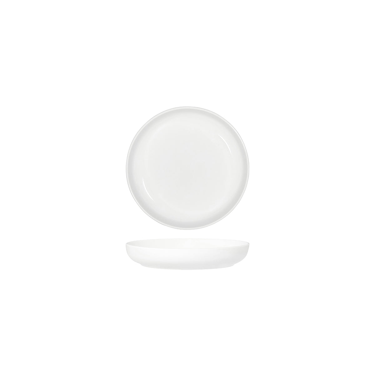 Tablekraft Core White Round Deep Coupe Plate 160x30mm (Box of 6) - Kitchenly