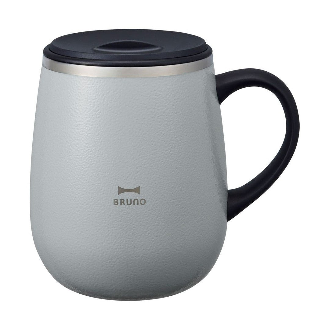Bruno Stainless Mug Short With Lid 460 ml