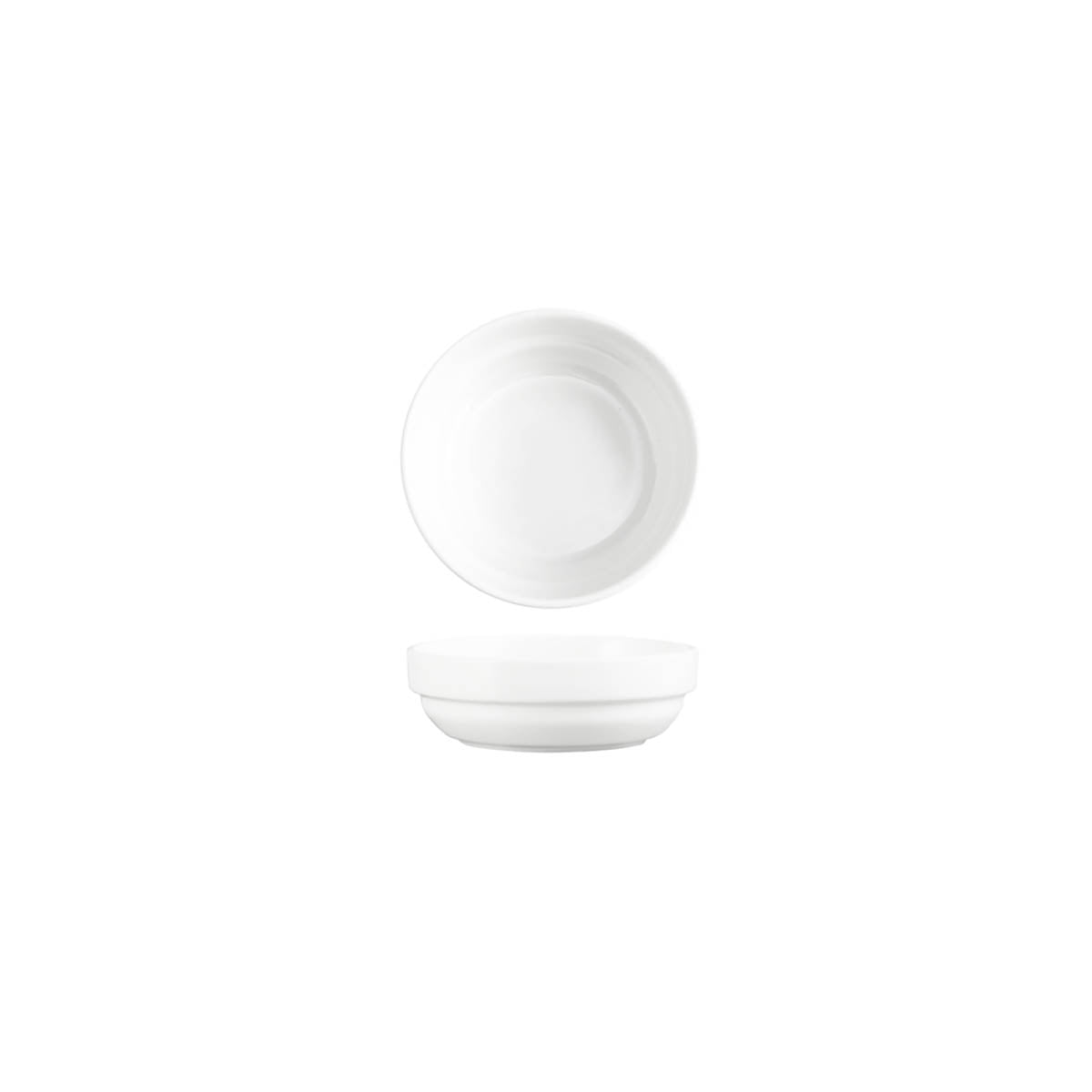 Tablekraft Core White Banquet Oatmeal Bowl - 110x40mm, Box of 6